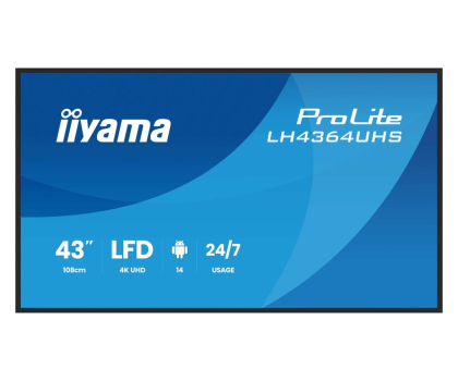 Monitor wielkoformatowy iiyama ProLite LH4364UHS-B1AG